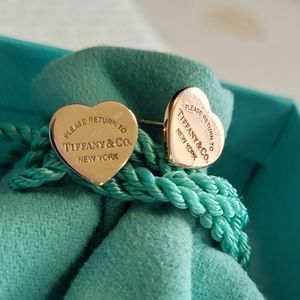 Tiffany & Co Rubedo RTT Heart Earrings